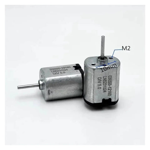 Compact Mini DC Motor 15.4mm By 11.8mm 1.5mm Shaft High Speed Micro Quiet 3V 5V 6V For Tiny Robots And RC Projects