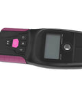 Jiawu Wall Scanner Precision Machined Electronic Stud Finder with LCD Display for Homeowners and Professionals 185 X 85 X 33mm top view with buttons