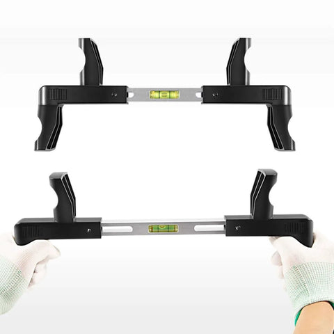 Universal Steering Wheel Level Alignment Tool For Cars Vans And Trucks - Spring Loaded, Fits Inner Diameter 270mm To 340mm