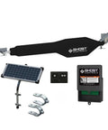 Solar Gate Opener Kit For Driveway Swing Gates Up To 20 Feet And 900 Pounds Heavy Duty DIY Install With Long Range Remote