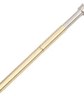 Close-up of 100 Piece Spring Test Probes With Brass Contact Pins 2mm Tips And 9 Claws Built For Electronics Industrial Repair And Computer Machining