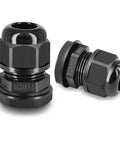 Waterproof Cable Gland Kit M20x1.5 Adjustable 6 to 12mm Nylon IP66 Compression Glands for outdoor electrical use