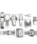 Durable Spring Loaded Latch Catch Toggle Hasp For Cabinet Boxes Sliding Doors And Windows Made From Mild Steel Heavy Duty lock hardware set