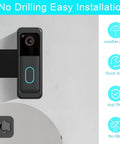 Anti Theft No Drill Door Mount For Blink Video Doorbell Camera 2Nd Gen 2025 Easy Install Bracket Not For 1St Gen 2022 Secure