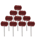 Must-Have 10-Piece Nylon Abrasive Wheel Kit With 120 To 600 Grit For Precision Polishing And Buffing Metal Surfaces Using 2.35 Or 3mm Shank Rotary Tools