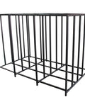 Heavy Duty Vertical Sheet Rack Built To Store Rigid Substrate Panels And Drywall In Your Shop Or Garage Featuring Five Spaced Bays.