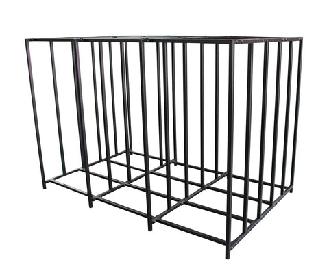 Heavy Duty Vertical Sheet Rack Built To Store Rigid Substrate Panels And Drywall In Your Shop Or Garage Featuring Five Spaced Bays.