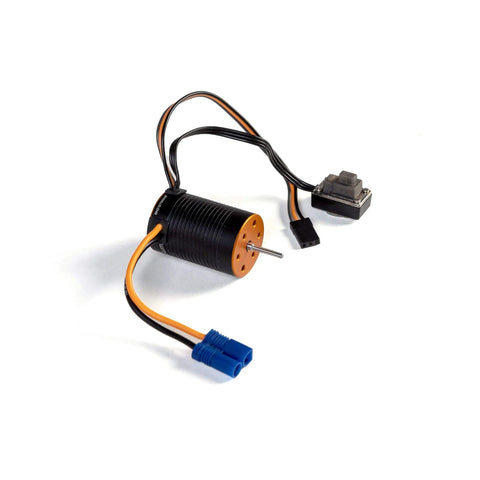 Drop-In Brushless Motor And ESC 2-In-1 Combo For One Eighteen Scale RC Cars, 6000Kv Power, Integrated 20A ESC, EC2 Connector