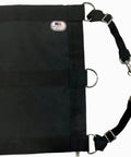 Top Shelf 1200D Horse Stall Guard With Adjustable Straps And Replaceable Black Hardware for secure stable safety, heavy-duty design.