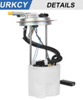 Chevy Tahoe And GMC Yukon Fuel Pump Module With Pressure Sensor Gasoline Engine Replacement 2004 2005 2006 2007 V8 4.8L 5.3L 6.0L 6.2L OE E3581M Ready To Roll Direct Fit Replaces MU1639 19256621 88965556 19207716 product close-up view