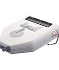 Digital Pupilometer PD Meter With LCD Display showing control dials for pupillary distance 45 to 82 mm for eye exams and eyewear fitting.