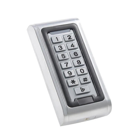 Heavy Duty Electric Strike Door Lock System With RFID Card PIN Code Access keypad on white background