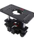 Premium Aluminum Router Lift Kit for woodworking projects, 9¼ x 11¾ in, hands-free height adjustments.