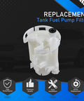 White plastic tank fuel pump filter replacement for Toyota Camry Echo Highlander Matrix Solara RX300 RX400H ES300 ES330 ES350 2001-2013.