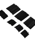 Ultimate 127 PCS Black Heat Shrink Tubing Kit With Durable PE Material And 2 To 1 Shrink Ratio Perfect For Electrical Insulation Repair Diy Projects And Industrial Use At Home Or Shop, assorted sizes