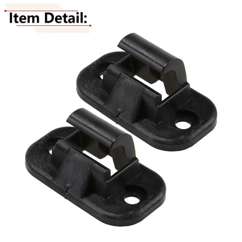 2 Pack Sun Visor Clip Retainer For Freightliner Cascadia And M2 Series, OEM 18-36267-000 Replacement, shown from top view