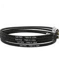 Drop In Tough Polyurethane Wedge Drive Belts For Shop Machinery Cnc Lathe Grinder Motor And Three D Printer High Module Smooth Running Transmission Kit