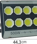 JUDYSSY Led Floodlight Led Outdoor Floodlight，500W floodlight measuring 44.3cm x 30.3cm with octagonal LED lights for outdoor use.