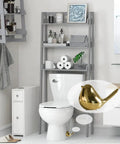 Installed Gold Ceramic Bird Toilet Bolt Covers Set Of 2 Decorative Toilet Bolt Caps For Bottom Of Toilet Easy Install Bathroom Decor Accessories Cute And Functional, showing a close-up of the bird-shaped gold ceramic cap at the base of the toilet.