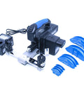 Heavy Duty Electric Copper Tube Bender And Pipe Bending Tool For AC Refrigerator Repair with accessories and battery for one hand operation.
