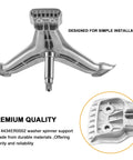 Washer Spinner Support Replacement For LG Front Load Washer Rear Drum Spider 4434ER0002D, durable metal construction