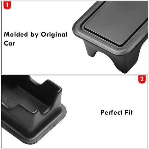 Ram 1500 Stake Pocket Covers Set Of 2 For Dodge Ram 2019 2020 2021 2022 2023 2024 2025 2026, showing detailed molded fit design and compatibility.