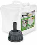 ValvoMess Free Oil Change Kit With 10 Qt Drain Bag And FlowVent Attachment Makes Your Garage Cleaner So You Rock The Oil Swap Without Any Gross Spills Or Cleanup Hassles Today. 10 qt plastic drain bag with FlowVent attachment