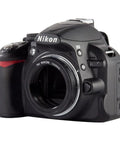 Nikon T Ring Adapter For Digital Cameras With Quick Lock Bayonet Mount And Standard T Threads on Nikon SLR body