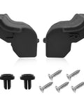 Rock Solid Tailgate Rubber Bumper Cushions Kit With Heavy Duty Metal Bolts For Left And Right Side Exactly Fits 2015 To 2022 Ford F-150 With 5.5 Foot Bed Perfect Replacement Upgrade For Sturdy Long Lasting Performance, rubber bumpers and bolts