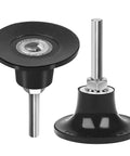 Two Pack 2 Inch Die Grinder Sanding Disc Set With One Quarter Inch Shank And Quick Change Roloc Holder For Polishing