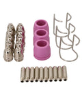 26Pack Plasma Cutter Torch Consumables Kit For LTP5000D LTPDC2000 LTPAC2500 Featuring Copper Alloy Nozzles And Electrodes, Ceramic Tips
