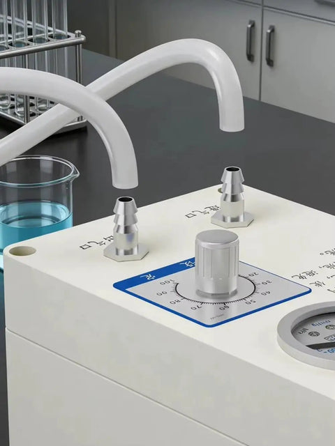 Compact Digital Gauge Vacuum Pump With Adjustable Flow Control For Rapid Filtration And Suction Strong Negative Pressure Buildup High Precision Display Effortless Evacuation And Fluid Management Home Shop Projects