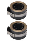 Two Pack Drill Press Quill Return Springs Steel Return Coil for Bench Horizontal and Vertical Drills Smooth Automatic Quill Retract