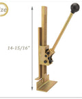 Flooring Jack For Hardwood Floors Pro Grade Positioning Tool DIY Friendly Heavy Duty Steel Build with 14-15/16 inch height