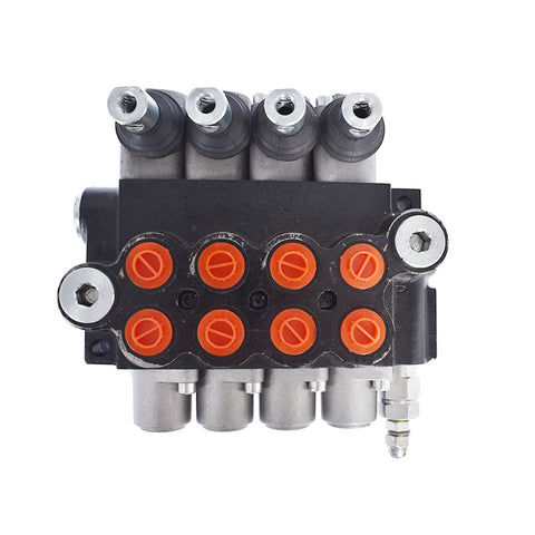 High efficiency hydraulic directional valve for heavy-duty projects, 11 GPM flow, 3625 PSI, precise control with spring return.