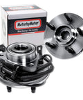 Front Wheel Bearing Hub Assembly With ABS Low Runout 5 Lug 2 Piece Beefed Up Direct Fit For Ford Explorer 2006 2010 Explorer Sport Trac