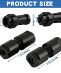 Heavy Duty Grinder Adapter Kit For Angle Or Die Grinders With 5/8-11 Arbor To 1/4 And 1/8 Inch Collets, product size details