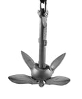 Anchor of Waterfowl Snap Back Jerk Rig With Six Drops And 90 Feet PVC Decoy Cord Plus Five Feet Pull Cord For Realistic Decoy Movement