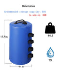 Heavy Duty Pro Grade Canopy Weight Bags Set of 4 20 Liter Water or Sand Weights for Pop Up Canopies Gazebos Tents and Shelters