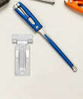 Beefy Heavy Duty Stainless Steel Trailer Door Hinge Set For Trailers, Containers, And Coastal Use, Corrosion Resistant, Quiet Operation, Easy Install, Triangle Hole Spacing 58x41mm, Built Tough For Marine And Outdoor Gear. silver hinge on white background