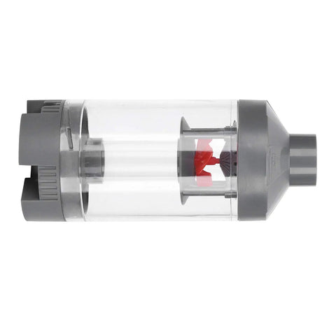 Ultra Quiet Aquarium Submersible Pump With Three Stage Filtration System for backyards and ponds, transparent casing view