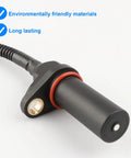 Crankshaft Position Sensor Replacement For Hyundai And Kia Drop-In Plug And Play Direct Fit 391802B000 39180-2B000 close-up with cable