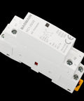110V AC 2-Pole Modular Contactor With 2NO Normally Open Contacts, Beefy 25A Rating, DIN Rail Mount for HVAC Control