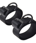Heavy Duty Adjustable Rifle Sling 1.25 Inch Nylon Strap With D Ring Loop For Hunting 2 Pack Tactical Gun Sling Easy Quick Setup No Tools Required For Fast Deploy, showing D-ring and buckle detail