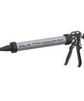 B-Line 20 Oz Manual Sausage Caulking Gun With 12:1 Drive Pro Grade Heavy Duty Aluminum Barrel 375 Lbf Thrust 120 Psi shown