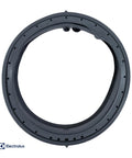 Door Boot Seal Bellows Kit For Front Load Washing Machines Gray Replacement Gasket shown flat against white background