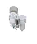 SAU220T N02G MEP Mini All In One Compressed Air Filter Regulator Combo One Quarter Inch NPT with T Handle and Metal Bowl