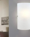 Modern Dimmable Led Bathroom Wall Sconce Vanity Light With Frosted Milk Clear Shade Nickel Finish Sleek Dope Mirror Lighting