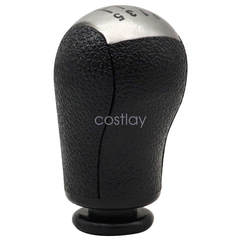 Ford Mustang 2011 2012 Black 6-Speed Gear Shift Knob Replacement Part BR3Z-7213-A OEM Style Direct Bolt On Plug And Play Install
