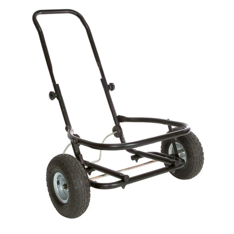 Heavy Duty Workhorse Muck Cart Utility Wagon 4 Pack Foldable Two Wheel Farm And Ranch Transport with adjustable handle